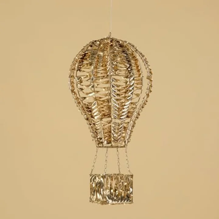 Asu Led Işıklı Balon Dekor 78 cm Altın