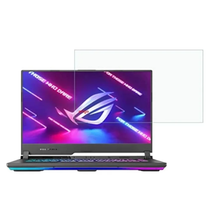 Asus Rog Strix 15.6 İnç İle Uyumlu Ekran Koruyucu Notebook, 9H Temperli Kırılmaz Esnek Nano Cam, Çizilmeye Ve Darbeye Dayanıklı Laptop Koruma, HD Şeffaf