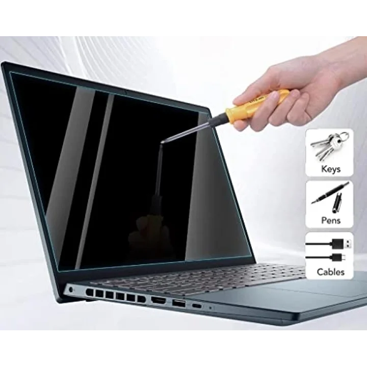 Asus Rog Strix Scar 17 Gaming 17.3 İnç İle Uyumlu Ekran Koruyucu Notebook, 9H Temperli Kırılmaz Esnek Nano Cam, Çizilmeye Ve Darbeye Dayanıklı Laptop Koruma, HD Şeffaf