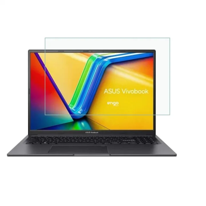 Asus Vivobook Pro 16X Oled 16 İnç İle Uyumlu Ekran Koruyucu Notebook, 9H Temperli Kırılmaz Esnek Nano Cam, Çizilmeye Ve Darbeye Dayanıklı Laptop Koruma, HD Şeffaf 16:10