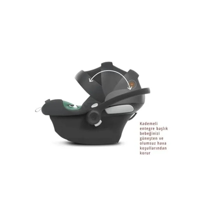 Aton B2 isize (Adac ödüllü bebek puset ana kucağı 0-13 kg)