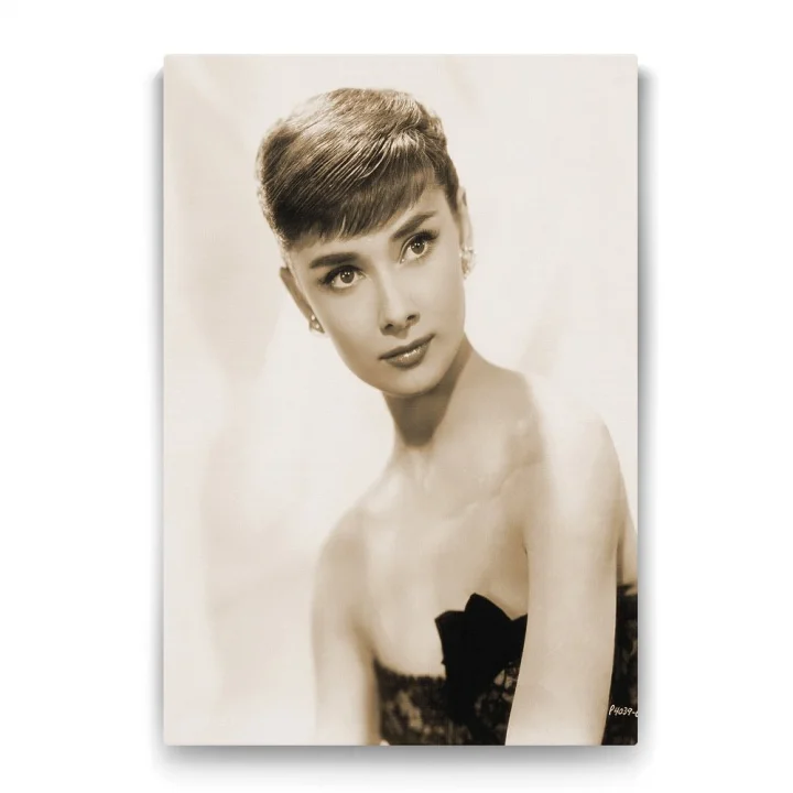 Audrey Hepburn Tablosu - 60x90cm