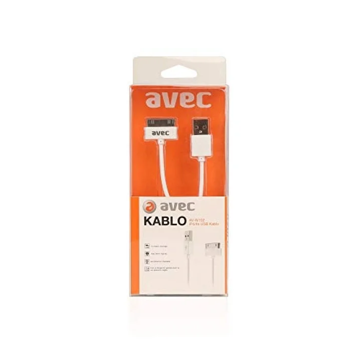 Av-W102 USB-Ip4/4S Kablo, 1 m