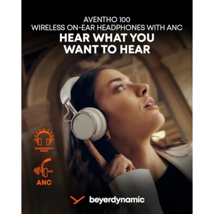Aventho 100 Brown ANC özellikli Bluetooth Kulaklık