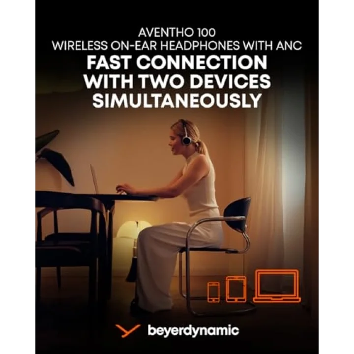 Aventho 100 Brown ANC özellikli Bluetooth Kulaklık