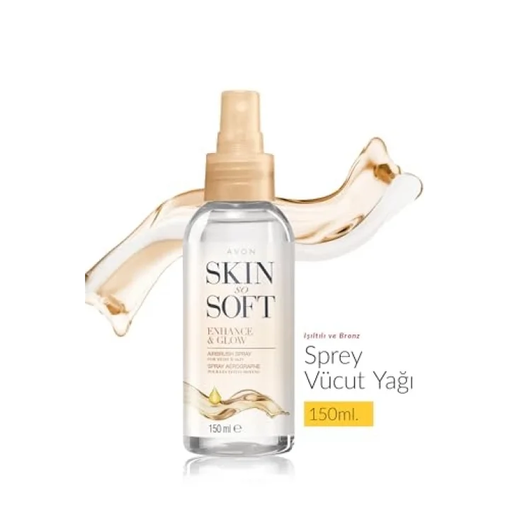 Avon Skin So Soft Nemlendirici Sprey Vücut Yağı 150 Ml.