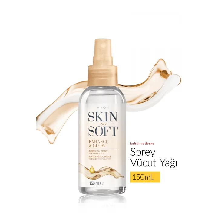 Avon Skin So Soft Nemlendirici Sprey Vücut Yağı 150 Ml.