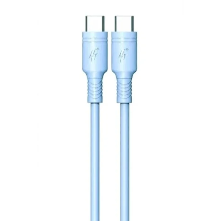 Azeada 60W Type-C to Type-C Şarj ve Data Kablosu 1m Yeşil PD-B82AY(Yeşil, Type-C to Type-C)
