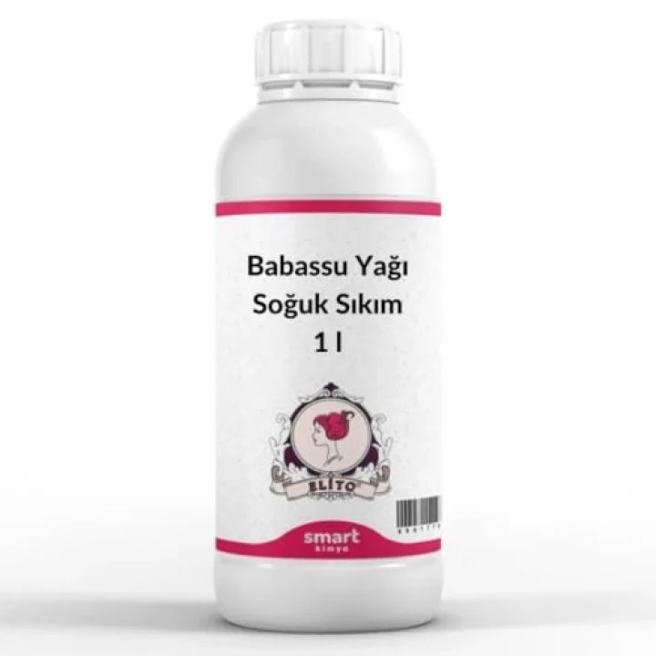 Babassu Yağı Soğuk Sıkım 1 litre