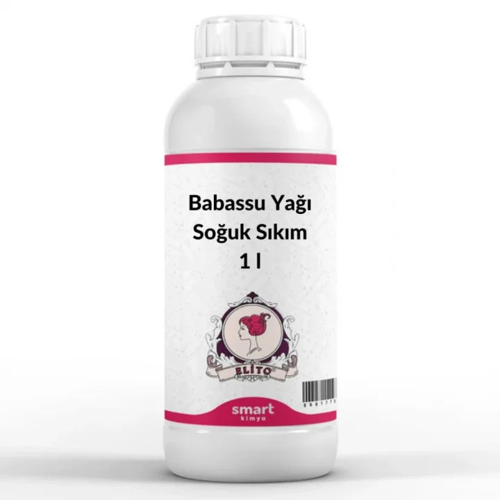 Babassu Yağı Soğuk Sıkım 1 litre