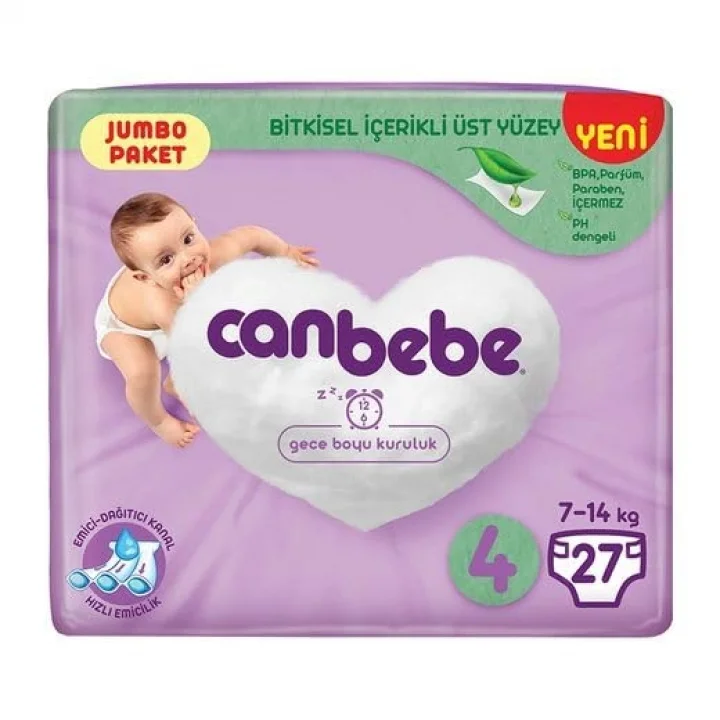 Baby Diapers Bebek Bezi, PNM Jumbo Maxi 27x4