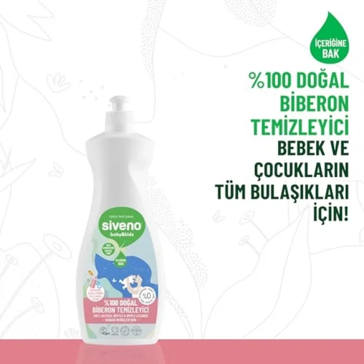 Baby Doğal Emzik ve Biberon Temizleyici 500 ml