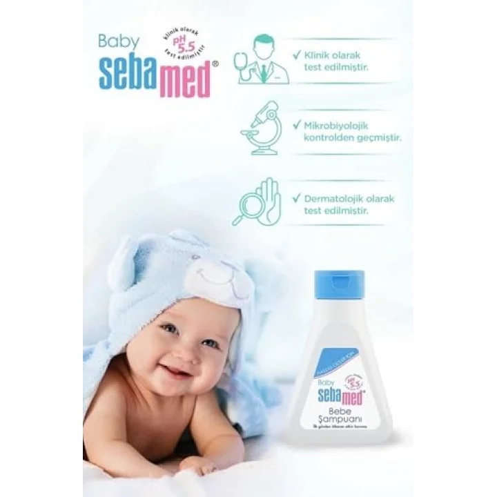 Baby pH 5.5 Göz Yakmayan Formül Nemlendirici Etkili Bebek Şampuanı 150 ml
