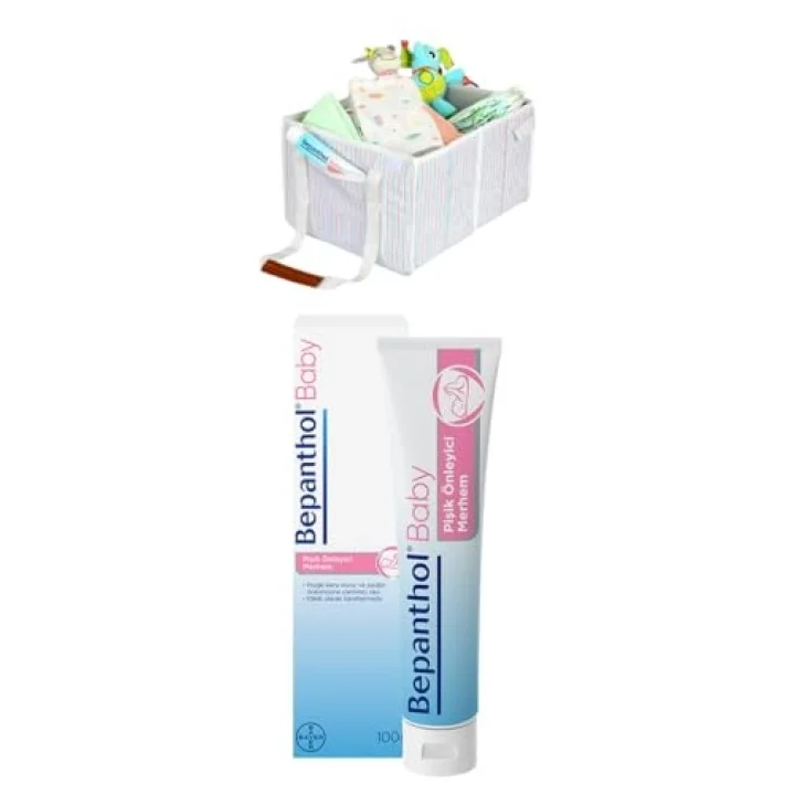 Baby Pişik Önleyici Merhem 100g x3 + Bebek Bakım Çantası Hediyeli