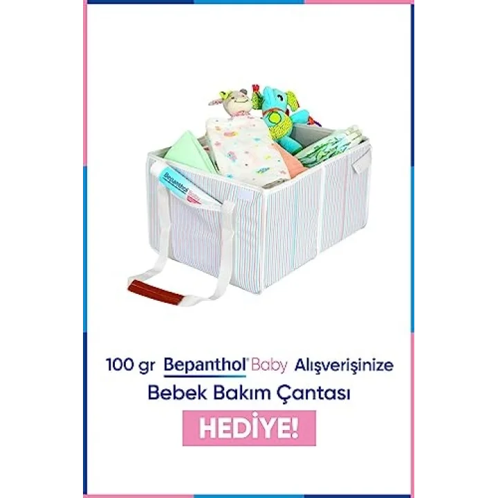 Baby Pişik Önleyici Merhem 100g x3 + Bebek Bakım Çantası Hediyeli