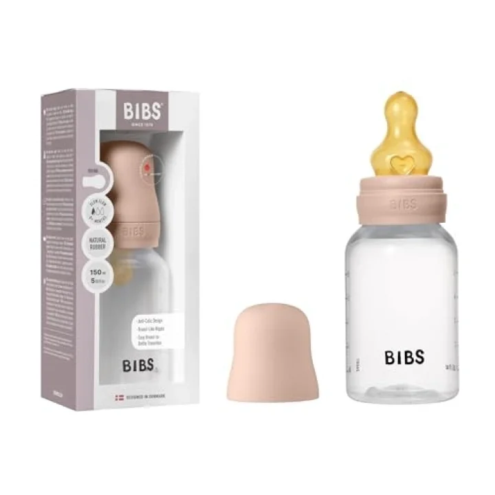 Baby PP Bottle Kauçuk Uç Biberon Blush 150 ml