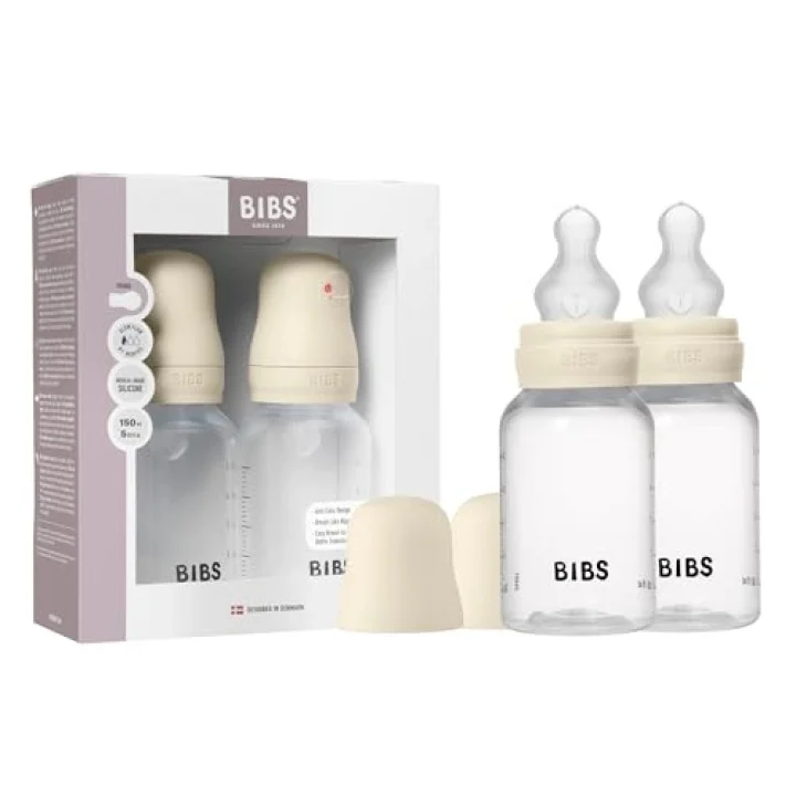 Baby PP Bott.Silikon İkili Biberon Ivory150ml