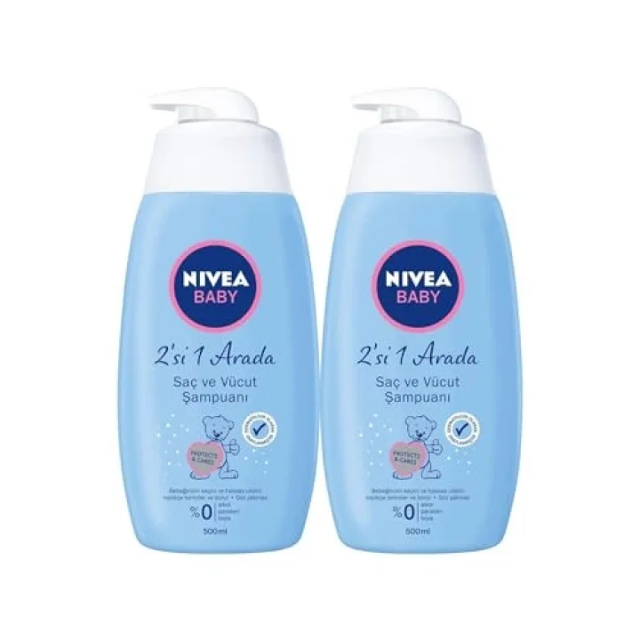 Baby Şampuan Saç Ve Vücut 500 Ml X2