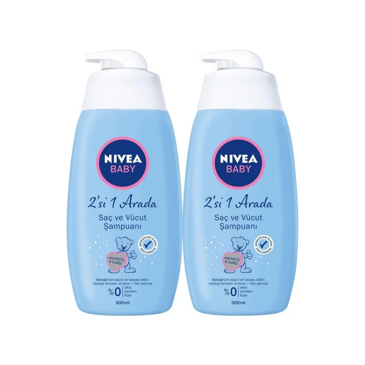 Baby Şampuan Saç Ve Vücut 500 Ml X2