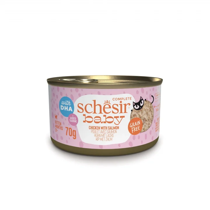 Baby Tavuk ile Somon Mus Konserve 70g