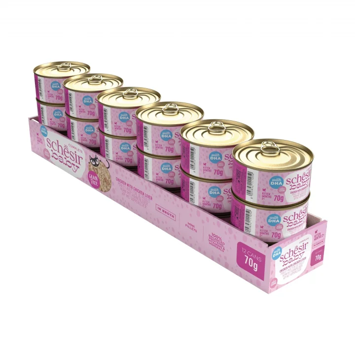 Baby Tavuk ile Tavuk Ciğeri Mus Konserve 70g