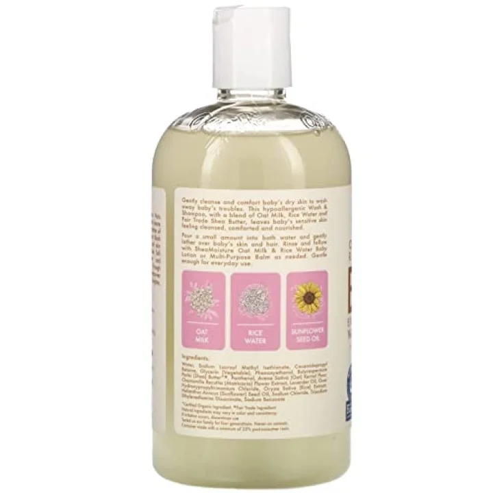 Baby Yulaf Sütü ve Pirinç Suyu Bebek Şampuanı 384ML
