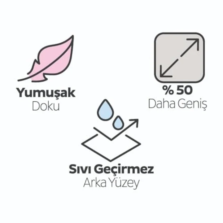 Babycare Bebek Bakım Örtüsü 10 Adet