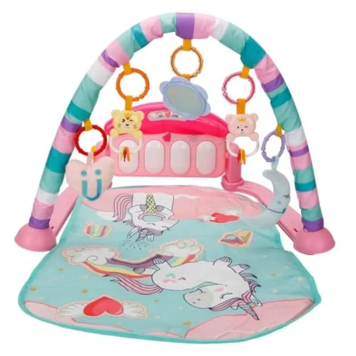 Babycim Pembe Piyanolu Oyun Halısı
