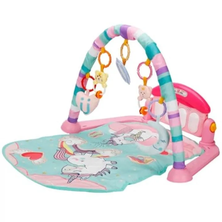 Babycim Pembe Piyanolu Oyun Halısı