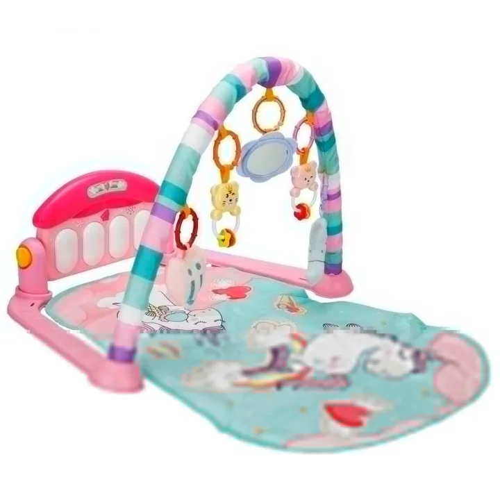 Babycim Pembe Piyanolu Oyun Halısı