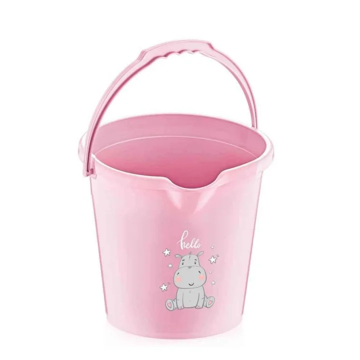Babyjem Bebek Mat Banyo Kovası (Pembe)