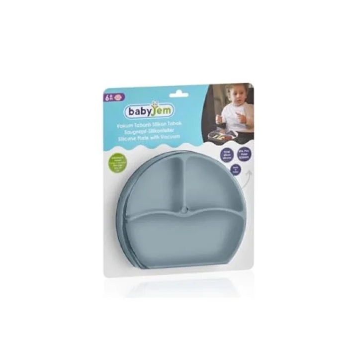 BABYJEM SİLİKON TABAK MİNT