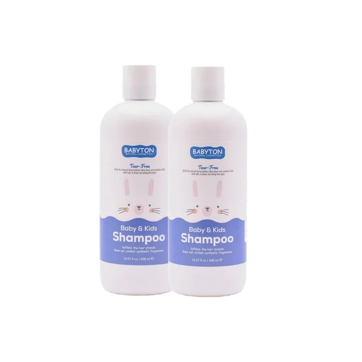 BABYTON Doğal Göz Yakmayan Saç Ve Vücut Şampuanı 2Li Set 400 Ml