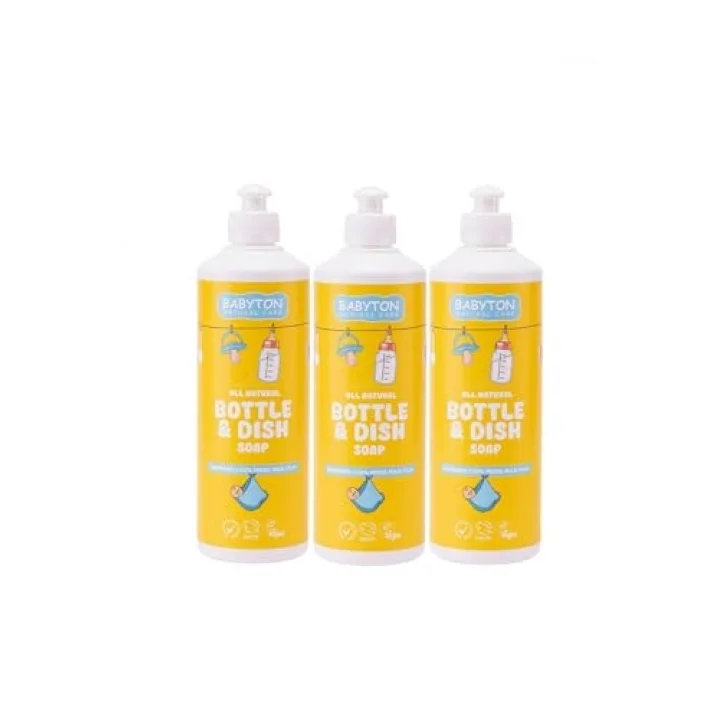 BABYTON Emzik Ve Biberon Temizleyici 3Lü Set 500 Ml