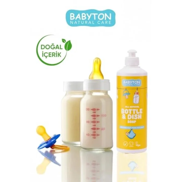 BABYTON Emzik Ve Biberon Temizleyici 3Lü Set 500 Ml