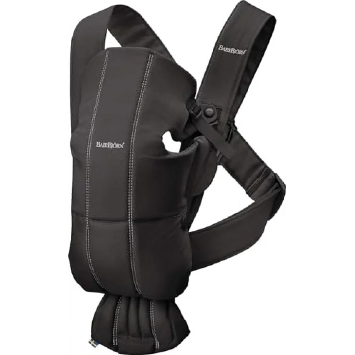 Babytrage Mini, Cotton, Schwarz