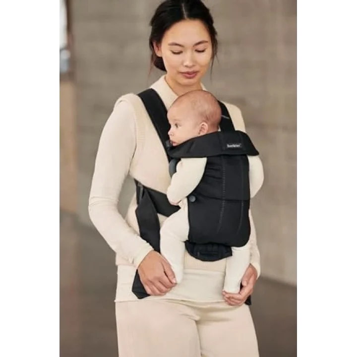Babytrage Mini, Cotton, Schwarz
