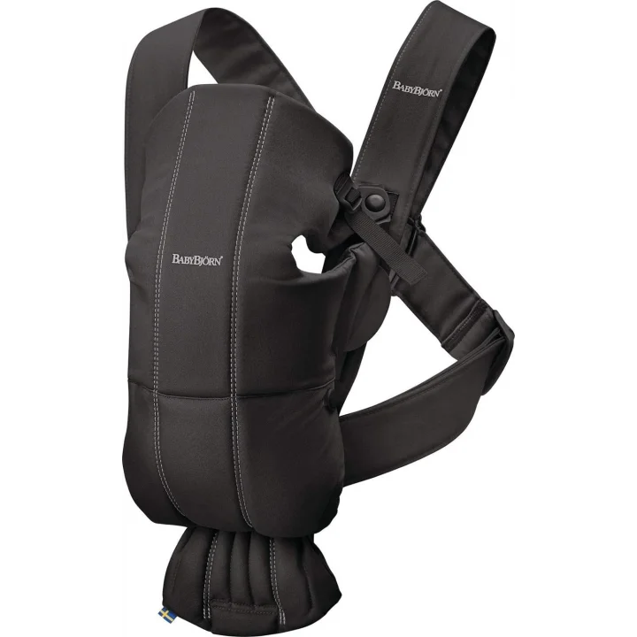 Babytrage Mini, Cotton, Schwarz