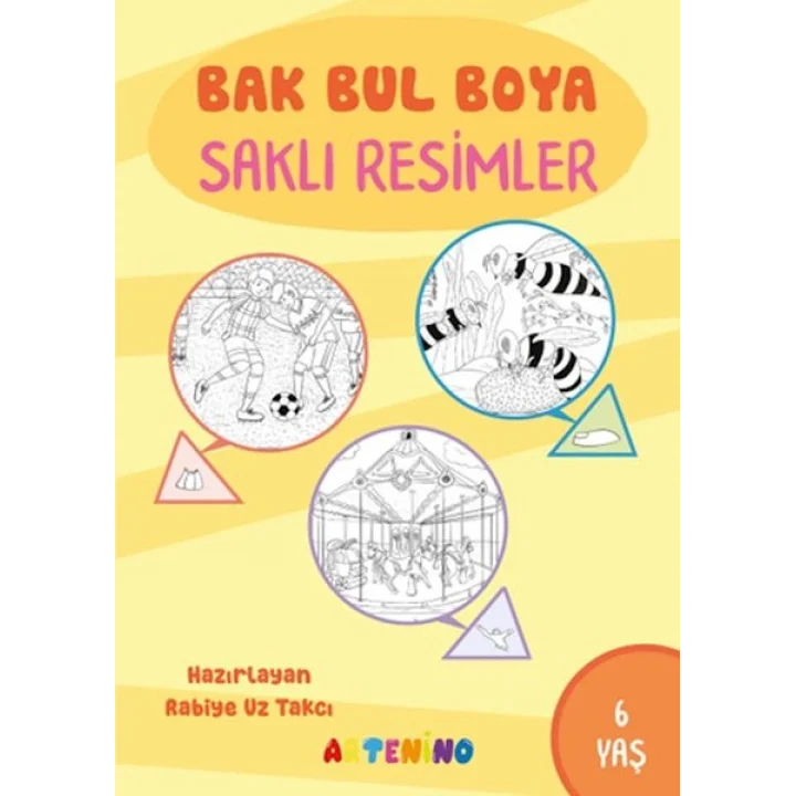 Bak Bul Boya – Saklı Resimler 6 Yaş