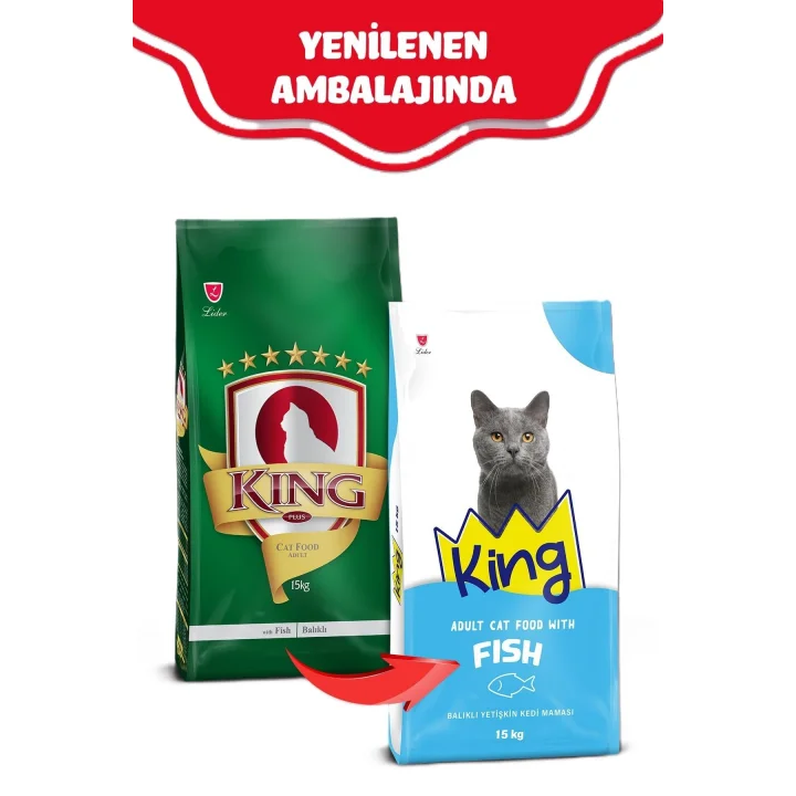 Balıklı Kedi Maması 15Kg