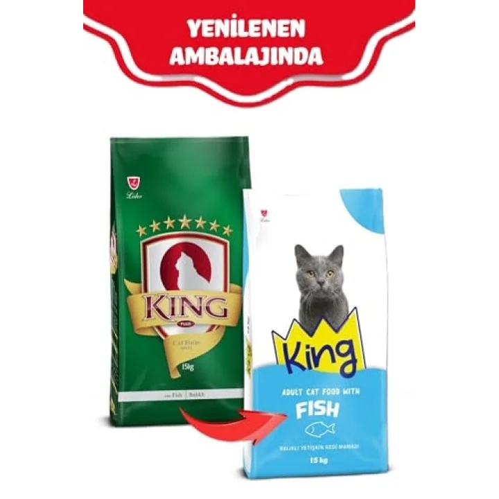 Balıklı Kedi Maması 15Kg