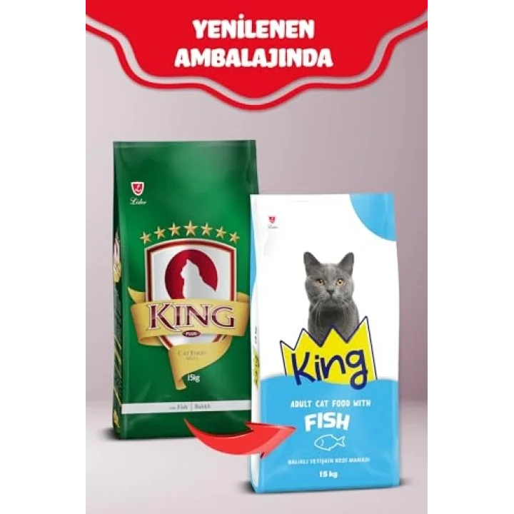 Balıklı Kedi Maması 15Kg