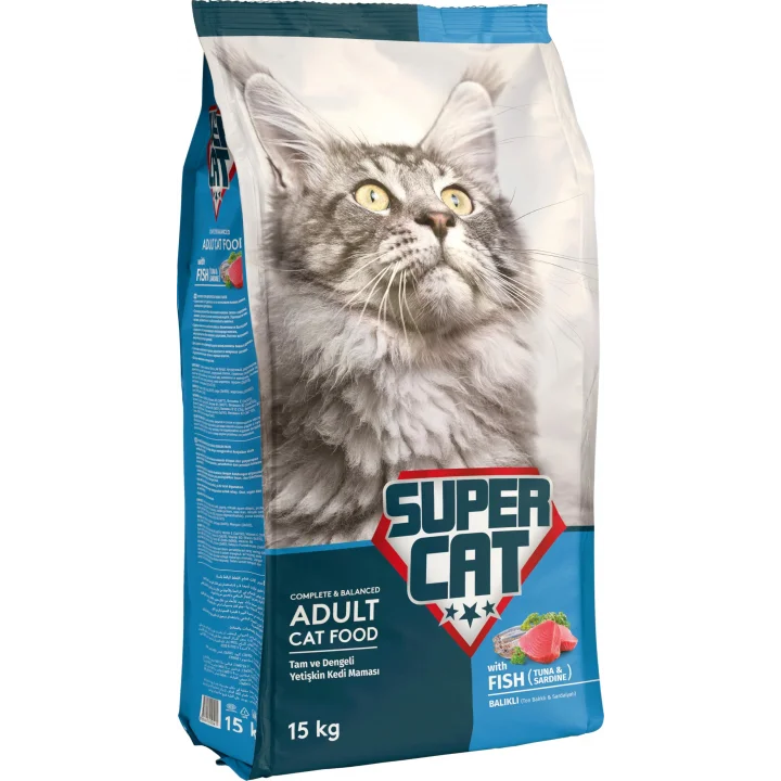 Balıklı Yetişkin Kedi Maması 15 KG