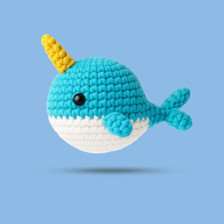 Balina Amigurumi Tığ Kiti - Pratik Örgü İp