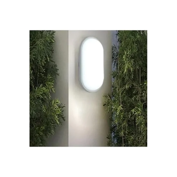 Balkon Lambası Teras Lambası Aydos 15w Beyaz Duvar Lambası Beyaz Işık Banyo Lambası Tavan Lambası (Beyaz)