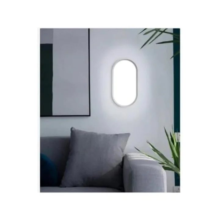 Balkon Lambası Teras Lambası Aydos 15w Beyaz Duvar Lambası Beyaz Işık Banyo Lambası Tavan Lambası (Beyaz)
