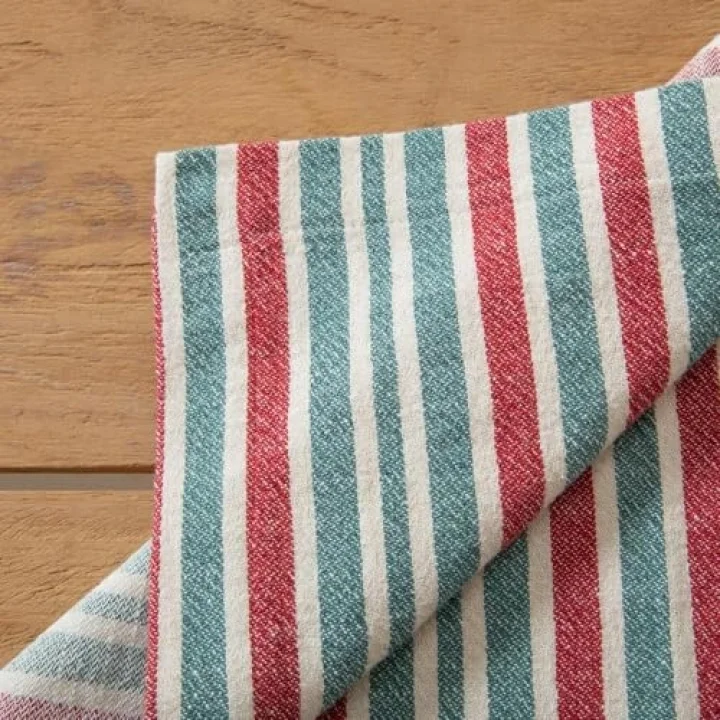 Bande Amerikan Servis 35x50 cm Ekru/Yeşil