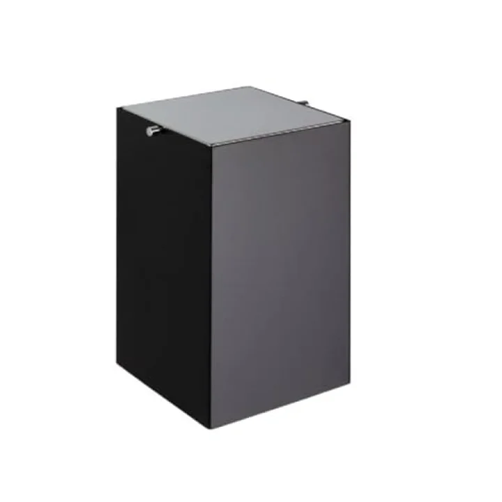 BANYO ÇÖP KOVASI 4 L - SİYAH/KROM RENK