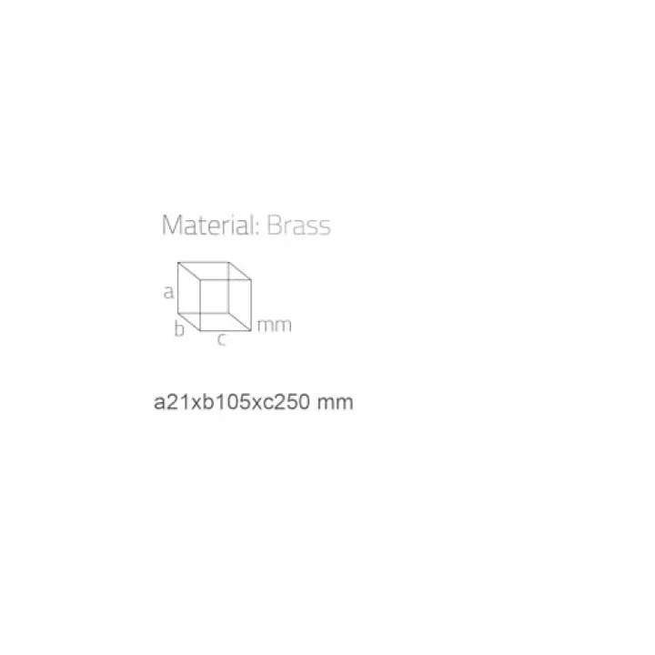 Banyo Krom Duş Rafı Krom Renk 30X105X250 Mm
