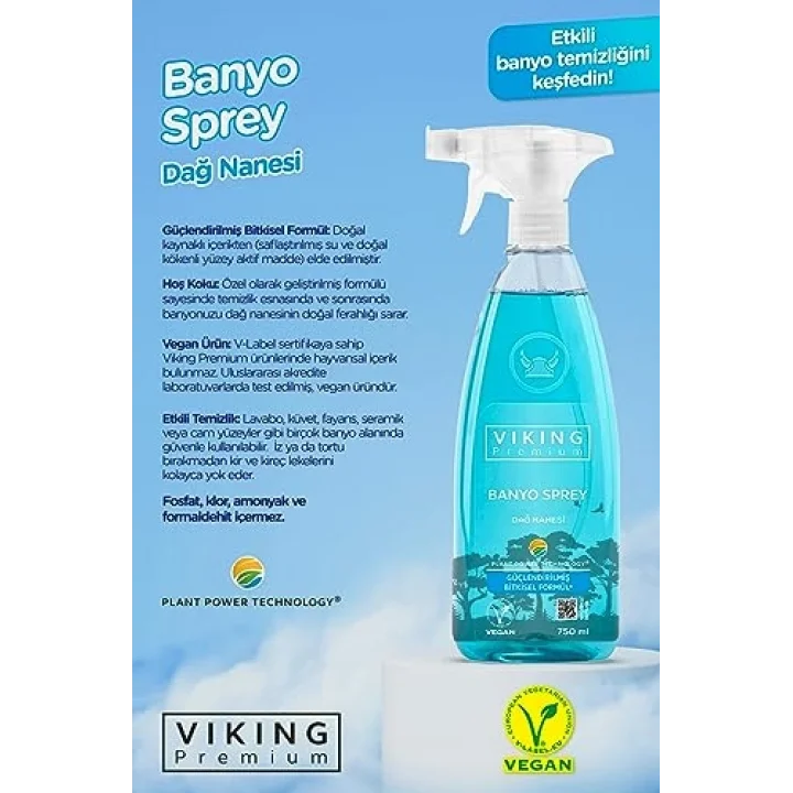 Banyo Spreyi Dağ Nanesi 750 Ml